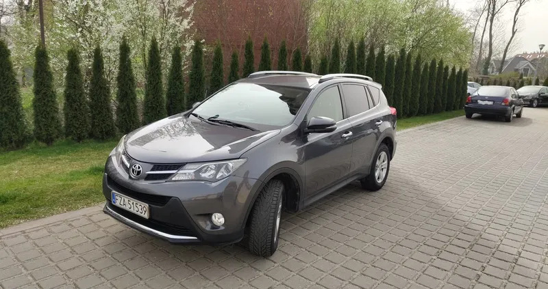 toyota Toyota RAV4 cena 51900 przebieg: 168000, rok produkcji 2013 z Żary